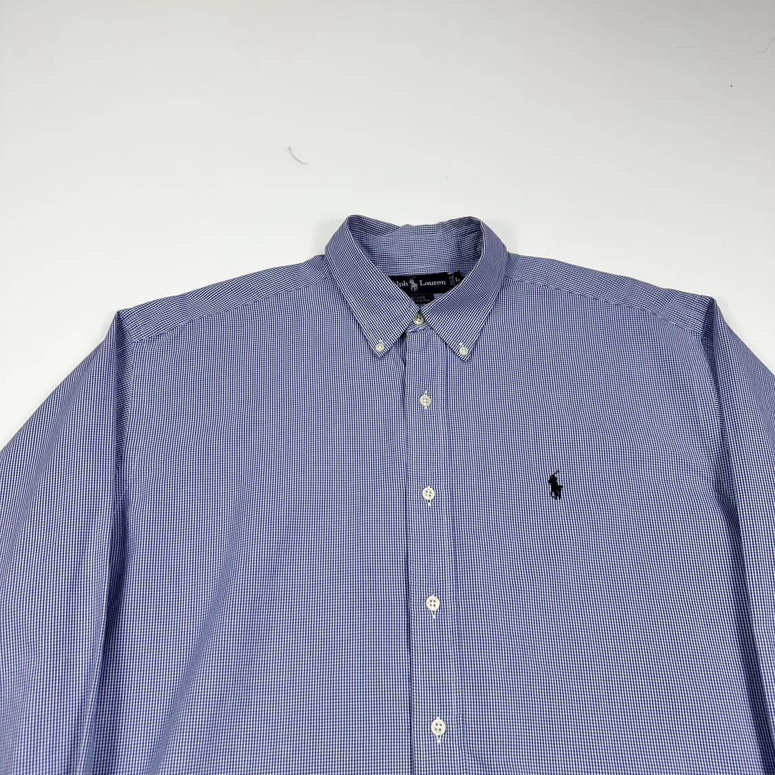 폴로 랄프로렌 포니 클래식 체크셔츠 (실측 XL) 상품이미지1