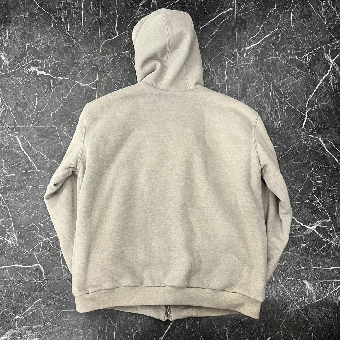 칼하트 오리지널 사각로고 후드집업 그레이 상품이미지4