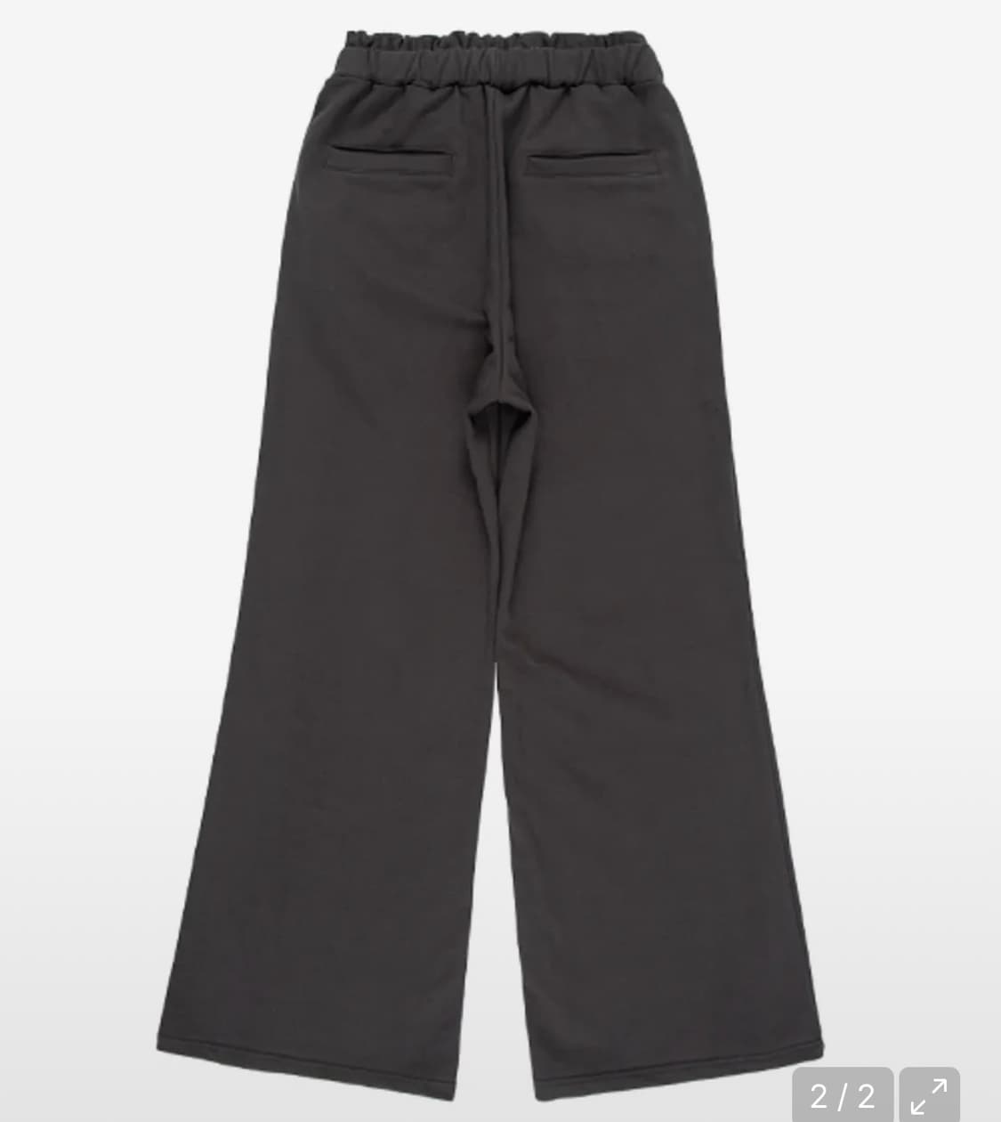 선데이오프클럽 더블레이어드 플레어팬츠 상품이미지2