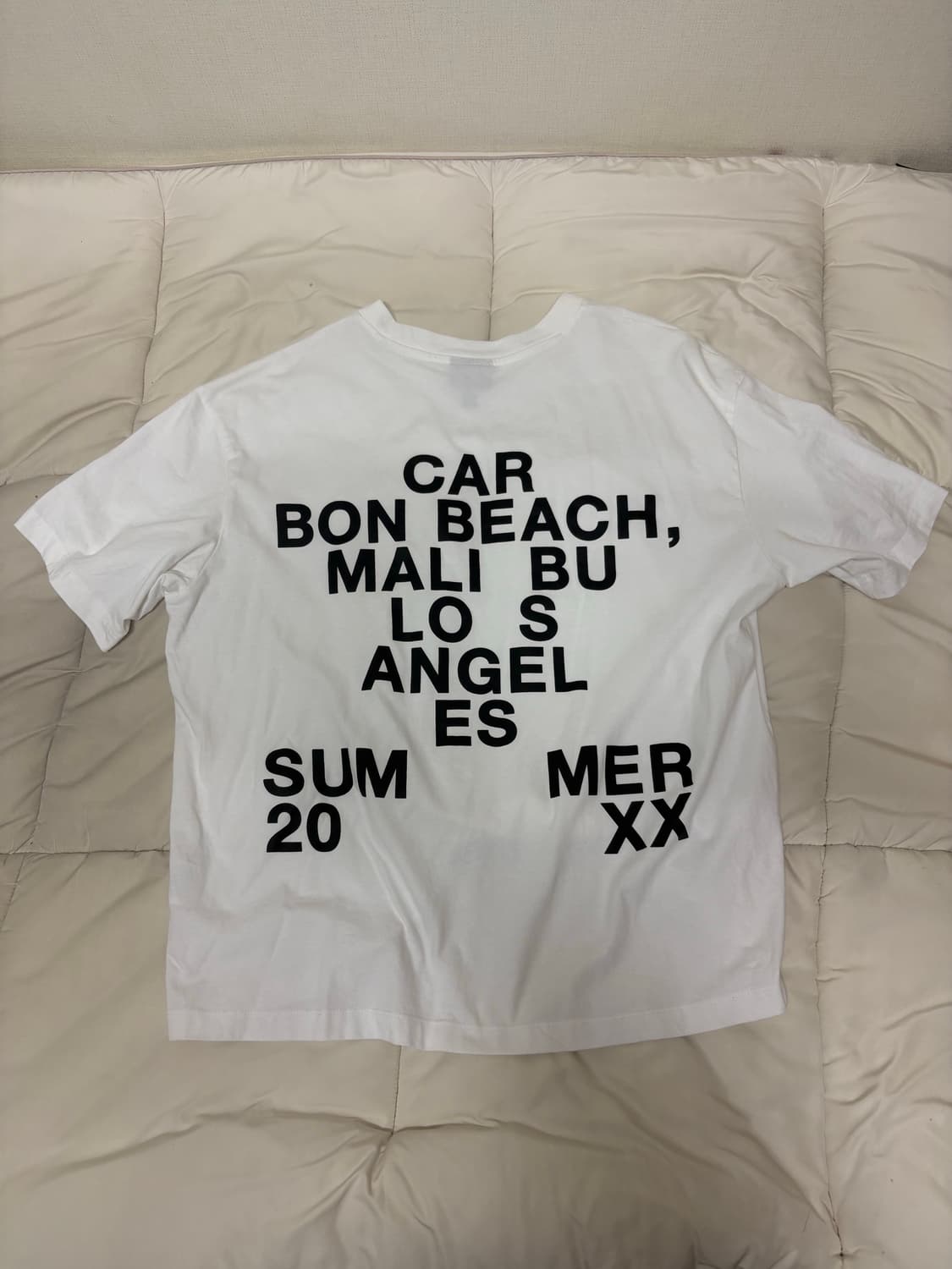 H&m 레터링 반팔 L 상품이미지2