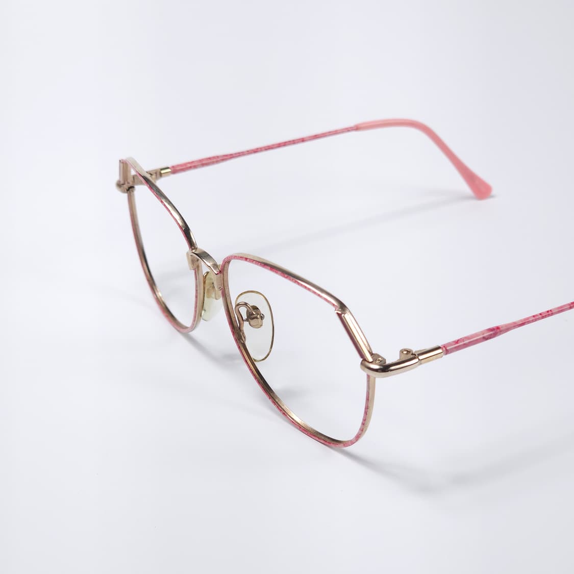 90년도 핑크 빈티지 안경 상품이미지4