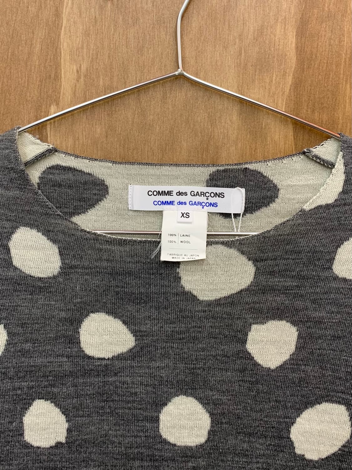 Comme des garcons  꼼데가르송 울니트 상품이미지2