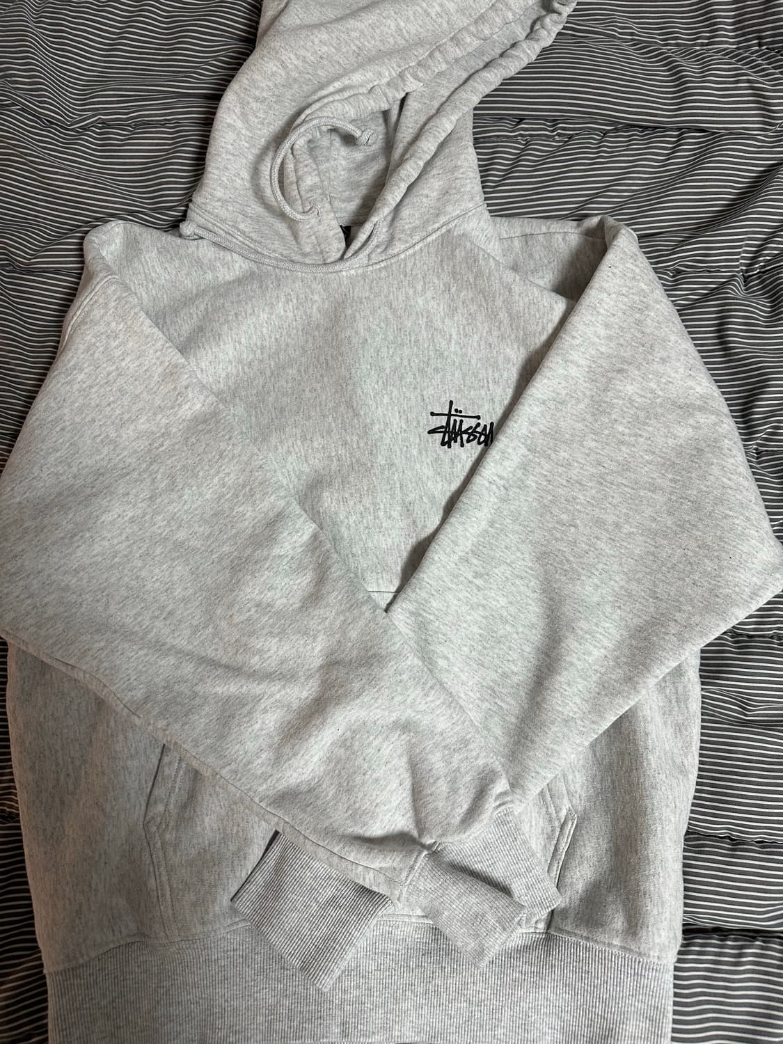 스투시 애쉬 베이직 후드티 상품이미지5