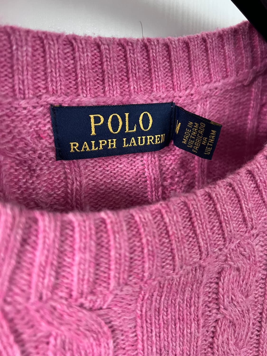 폴로 꽈배기 니트 상품이미지2