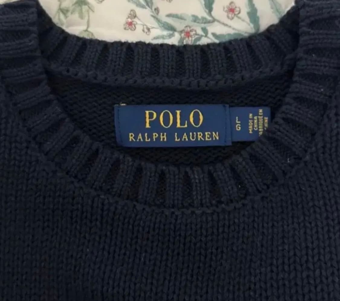 폴로 랄프로렌 성조기 니트 L 상품이미지3