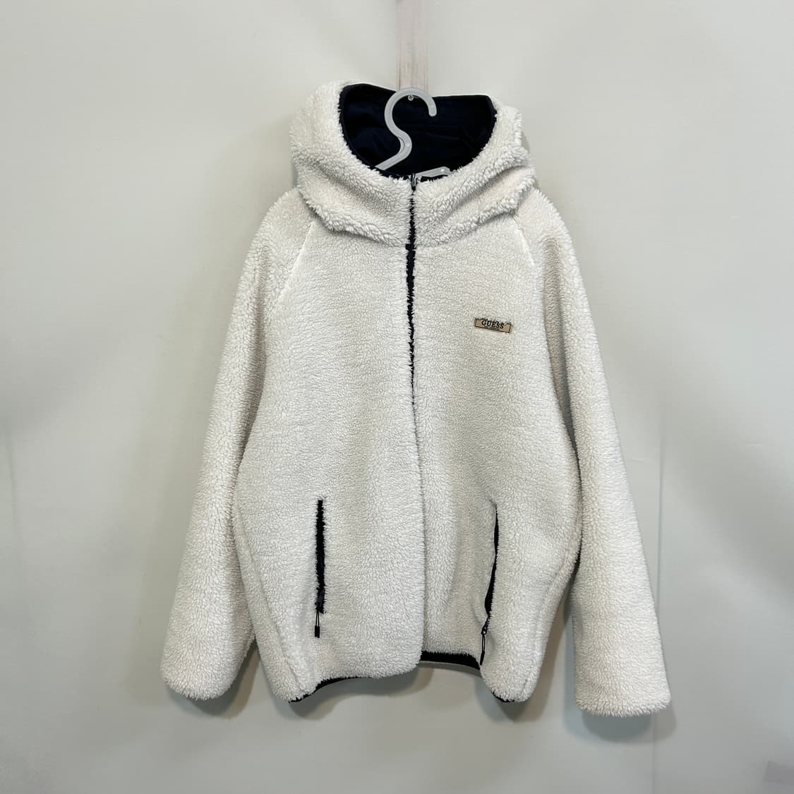 게스 남성 리버시블 후리스 100  상품이미지1