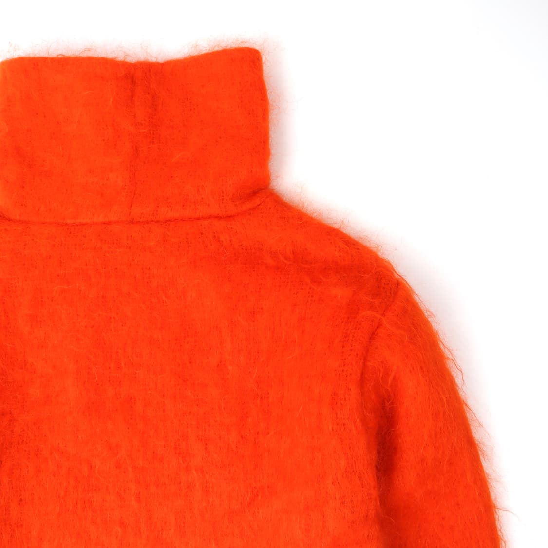 MSGM 모헤어 오렌지 터틀넥 크롭 니트 상품이미지5