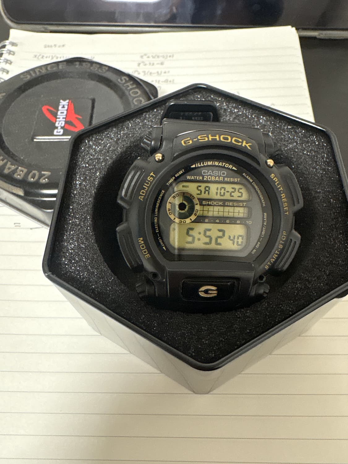 카시오 지샥 G-SHOCK 블랙 시계 상품이미지2