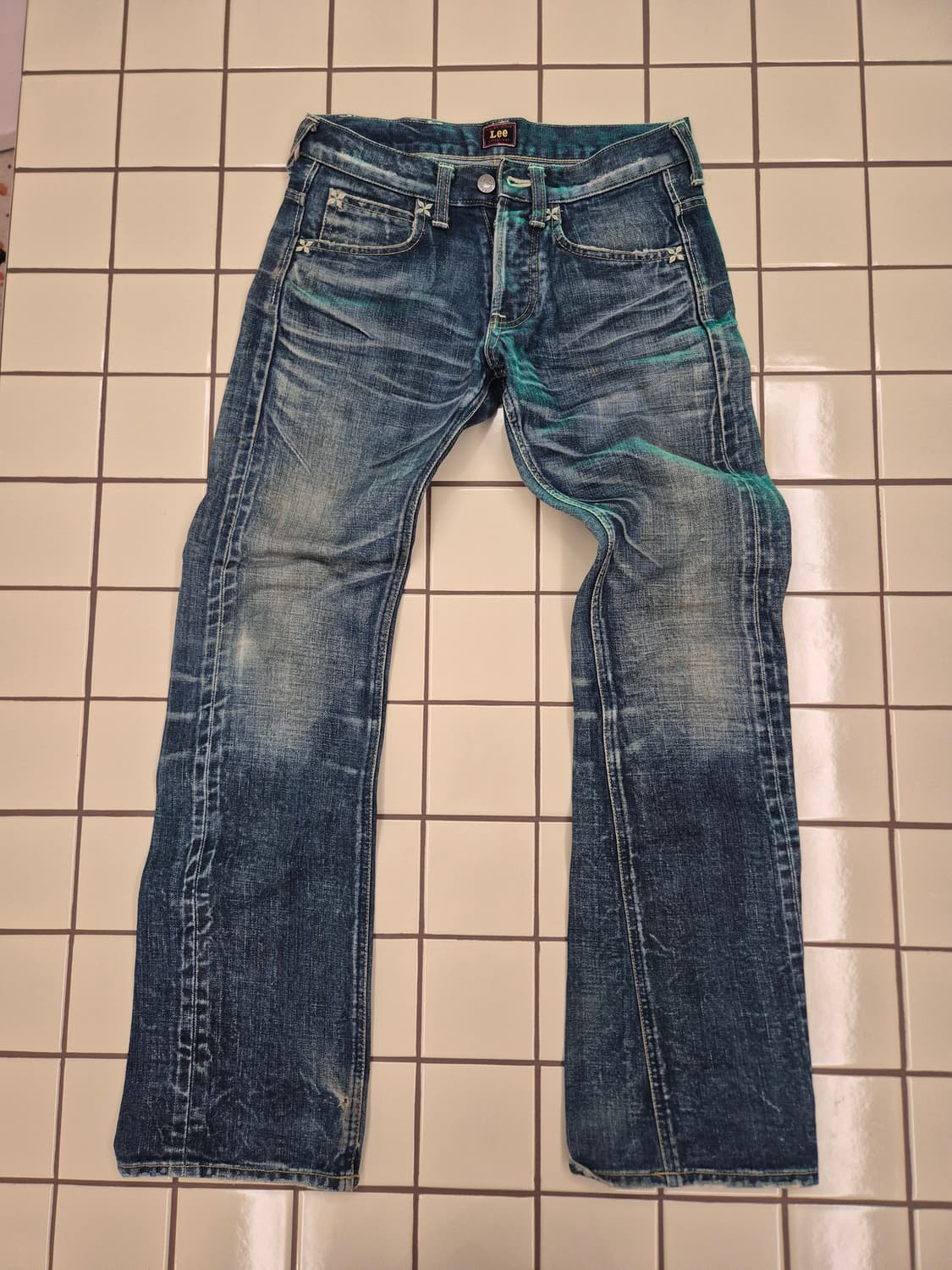 Lee 브랜드의 빈티지 라이더스 데님 팬츠 상품이미지2