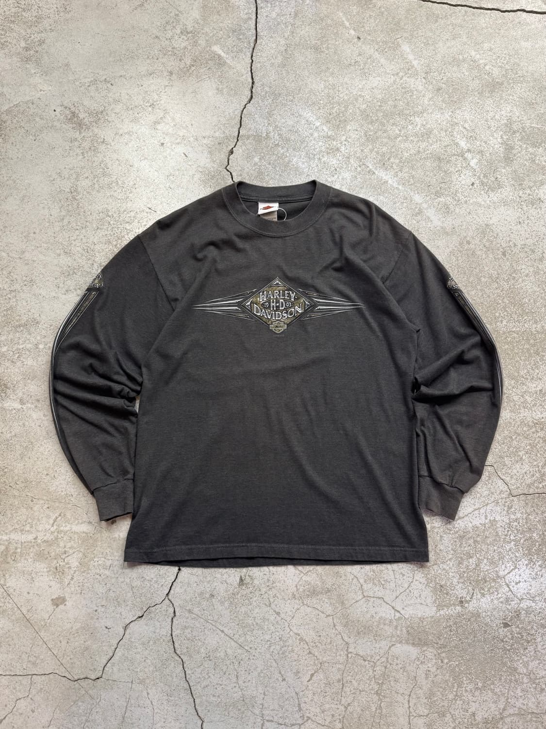 00s 할리데이비슨 롱슬리브 usa 상품이미지2