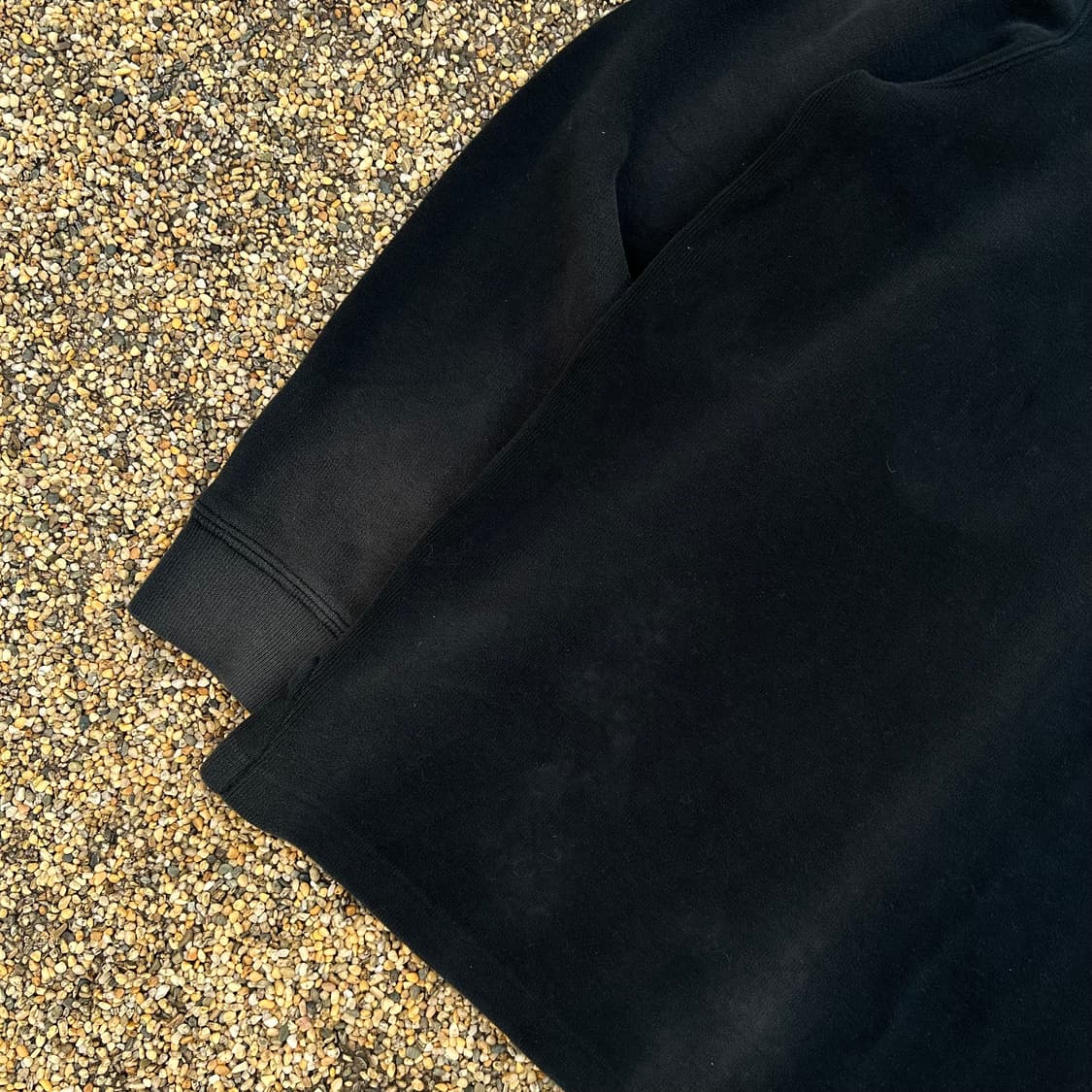 폴로 랄프로렌 코튼 반집업 블랙 니트 상품이미지3