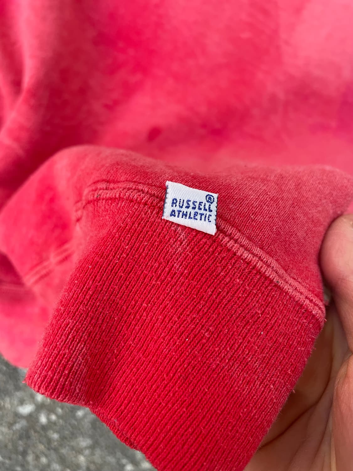 90s Russell Athletic faded sweatshirt 상품이미지7