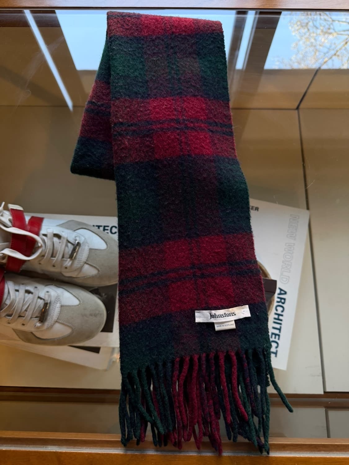 존스톤즈 캐시미어 머플러 상품이미지2