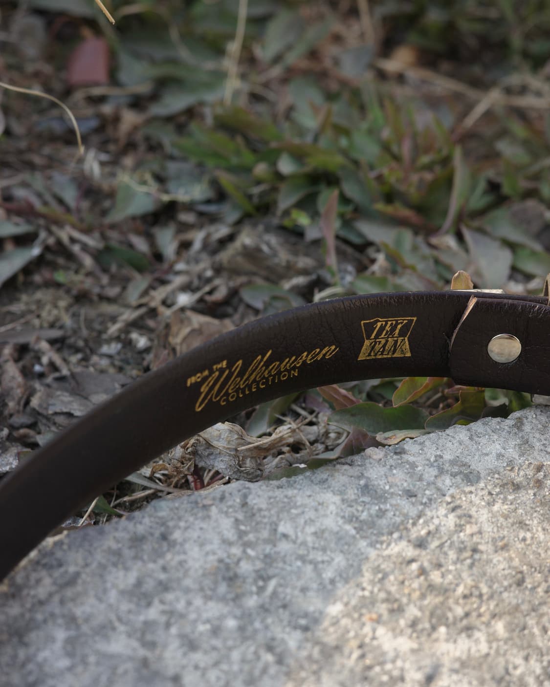 빈티지 웨스턴 레더 드레스 벨트 상품이미지5