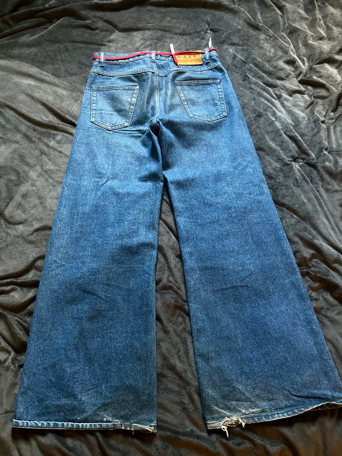 Marni Wide Flair Denim Pants 상품이미지5