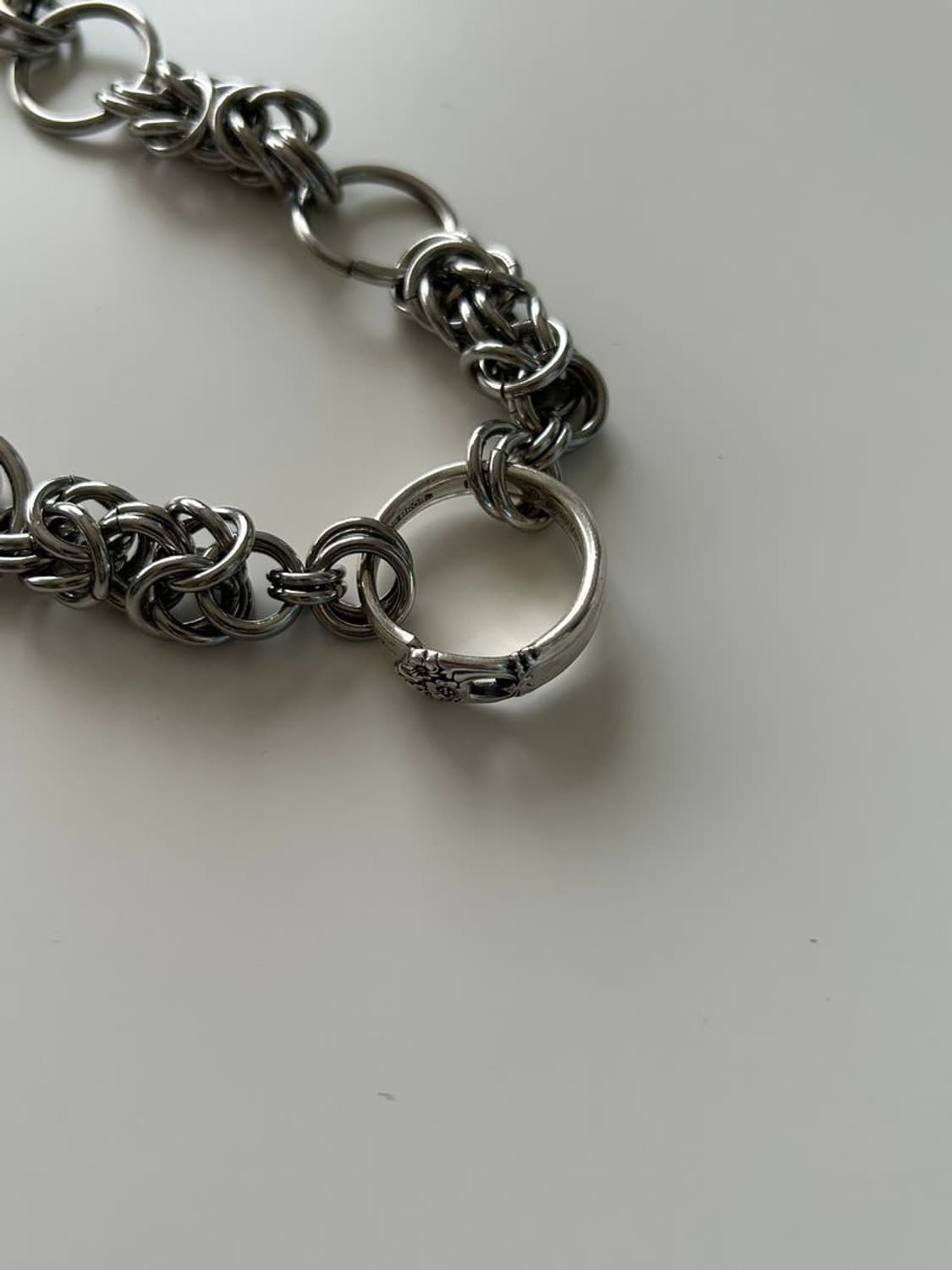 O RING CHOKER 체인메일 O링 초커 상품이미지3