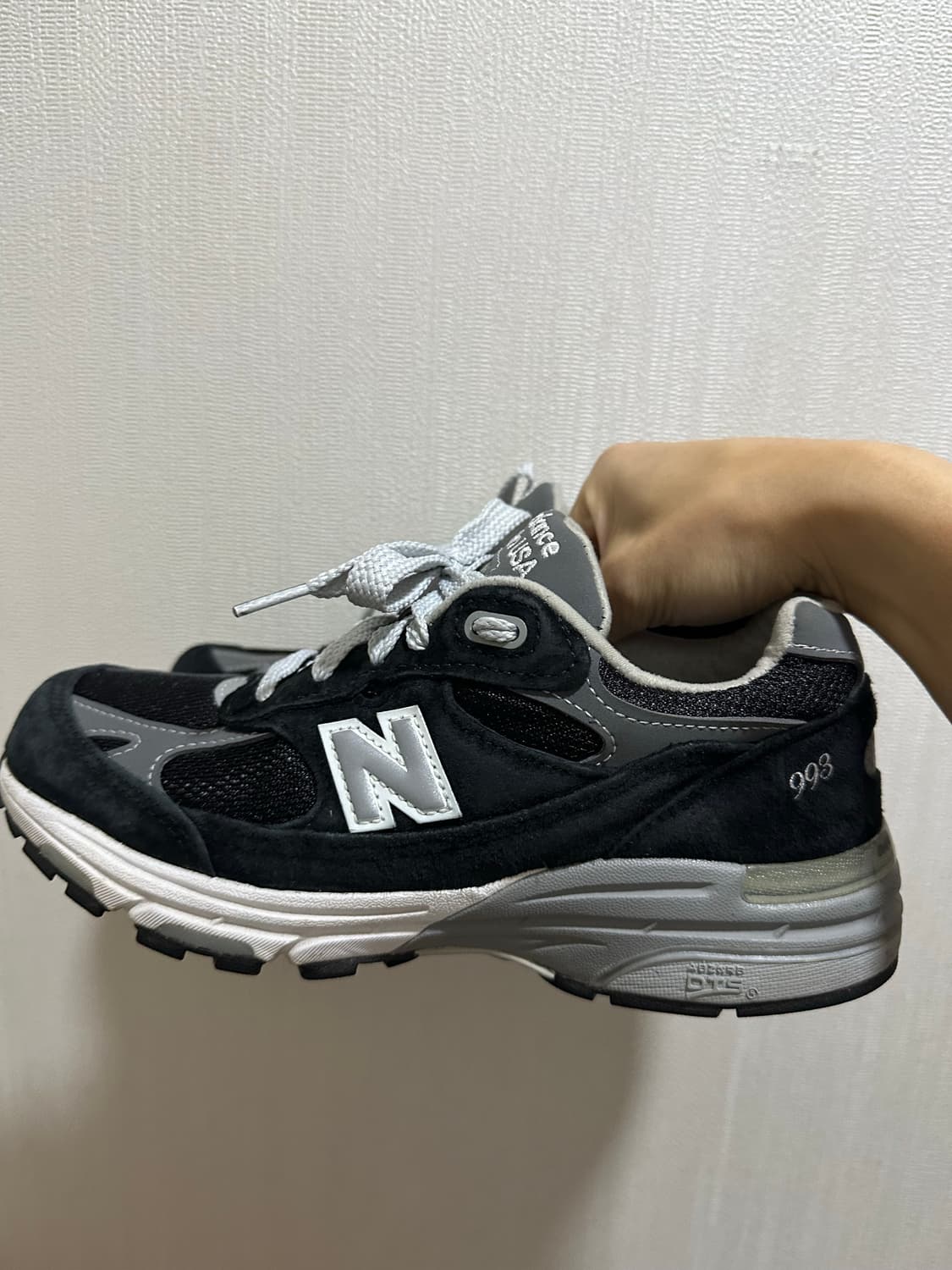 230) 뉴발란스993 블랙 팝니다 상품이미지3