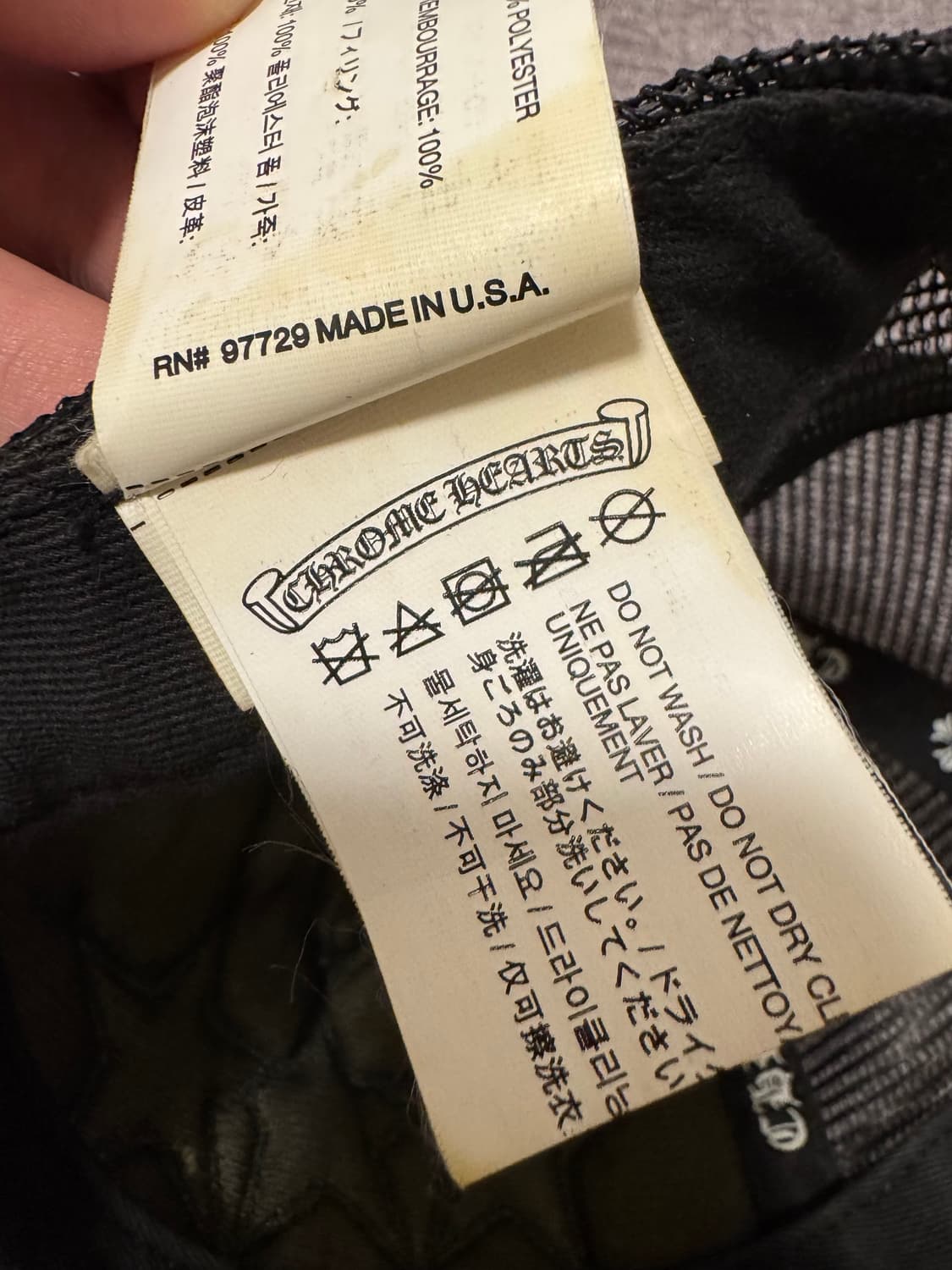 크롬하츠 스타레더패치캡 상품이미지7