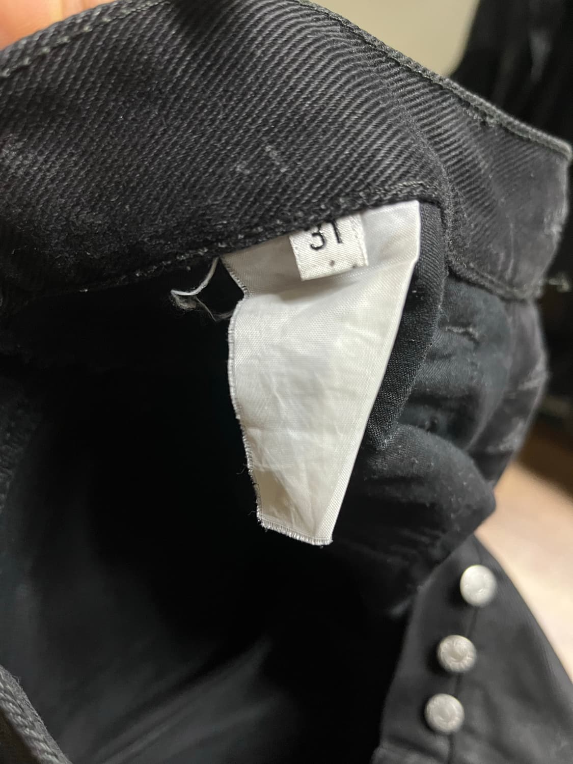 1999 헬무트랭 코팅 데님 부츠컷 상품이미지5