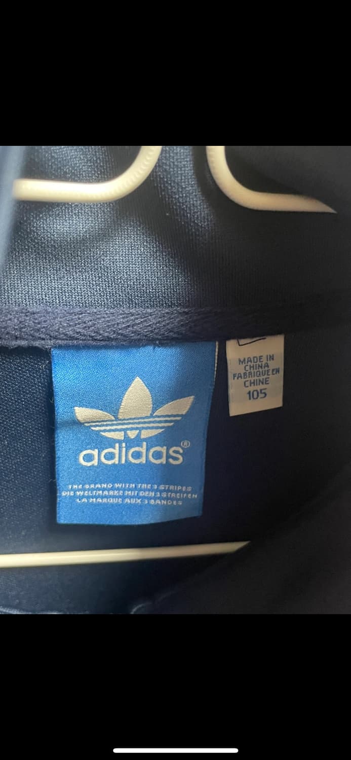 희귀)아디다스 네이비 레드 져지 105 상품이미지3