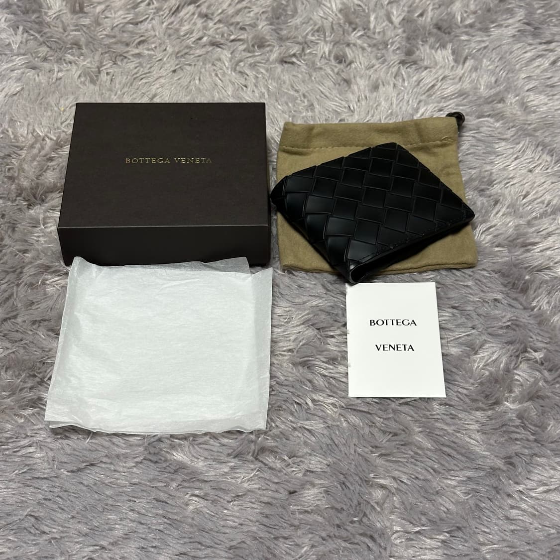 [풀구성] 보테가베네타 인트레치아토 반지갑 블랙 상품이미지9