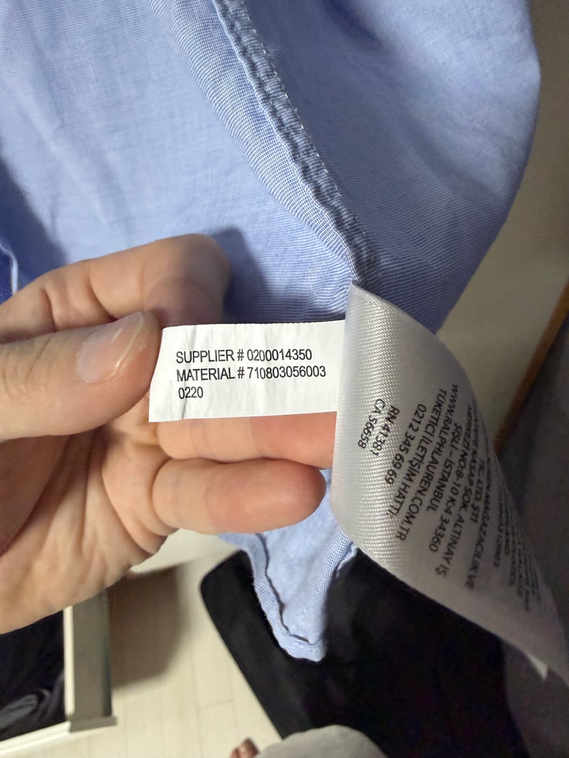 폴로 랄프로렌 남성 셔츠 슬림핏 상품이미지3