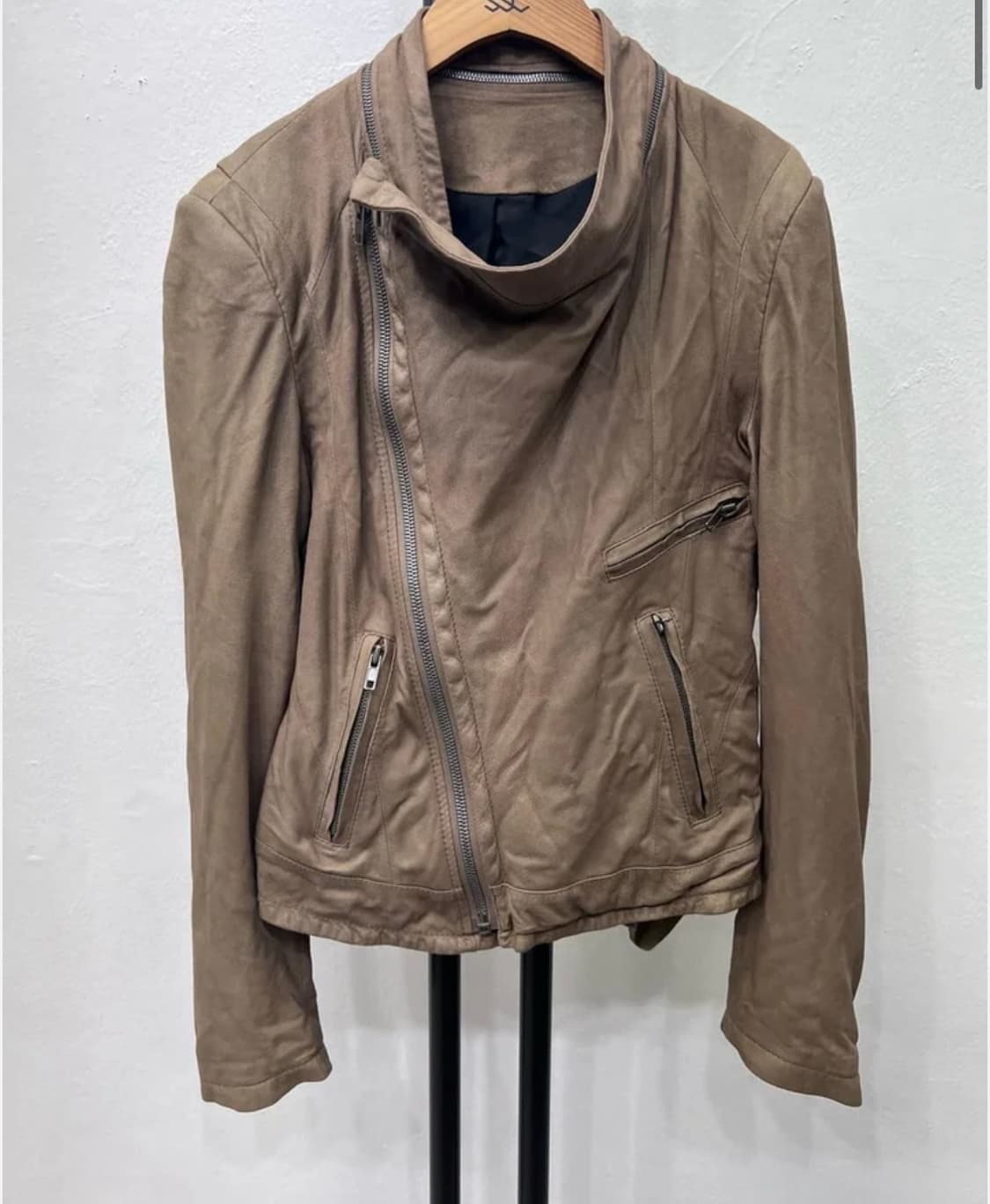 System 가죽자켓 상품이미지1