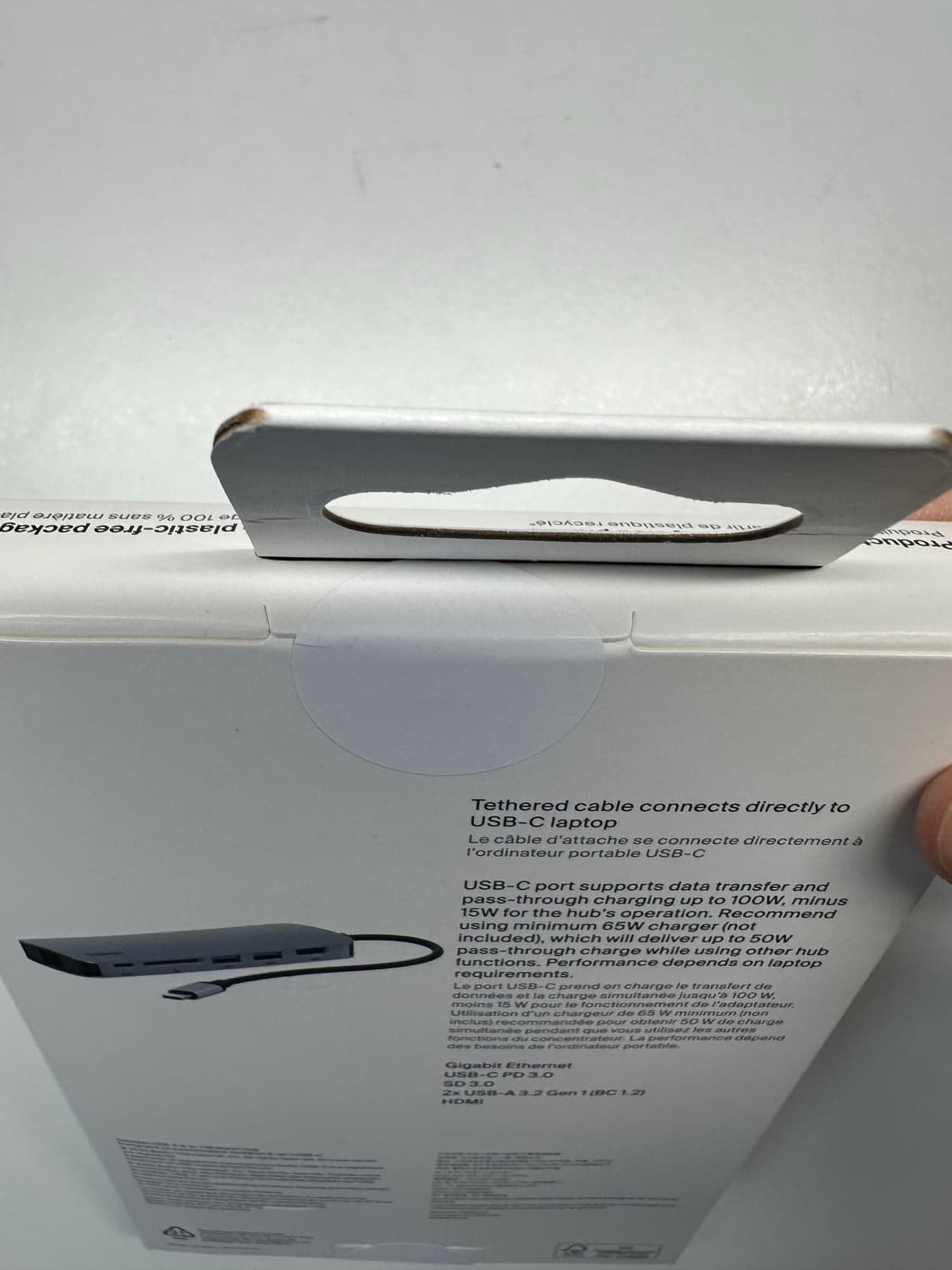 벨킨 커넥트 usb c 멀티포트 허브 어댑터 6 in 1 상품이미지3