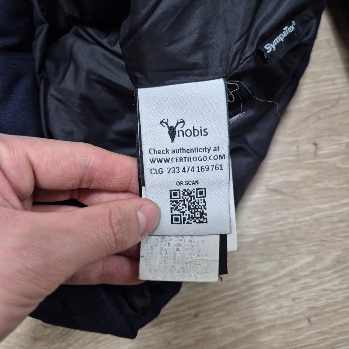 노비스 키즈 덕다운 사이드패치 후드 패딩 점퍼 (9-10세) 상품이미지7