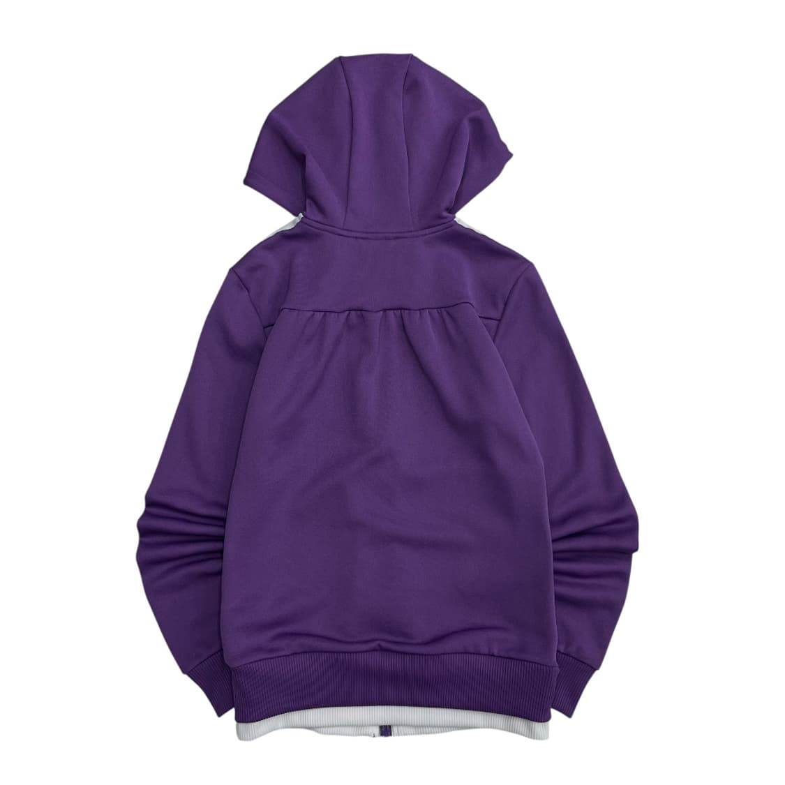 아디다스 화이트라인 셔링 퍼플 후드집업 S 상품이미지3