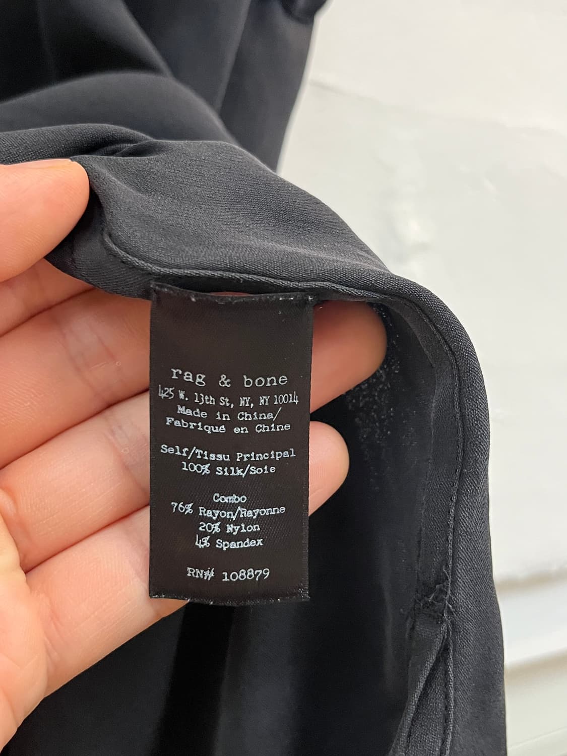Rag&Bone 여성 슬리브리스 탑 XS 상품이미지4