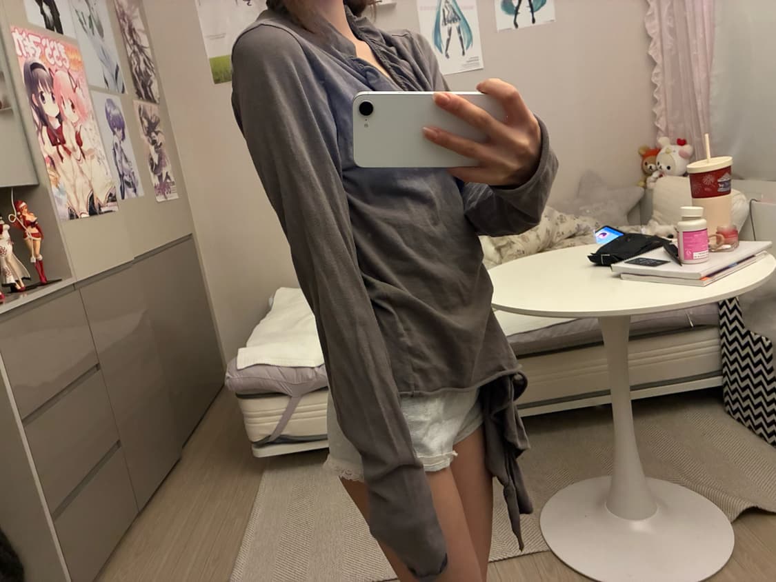 프랑스 빈티지 드레이핑 가디건 상품이미지3