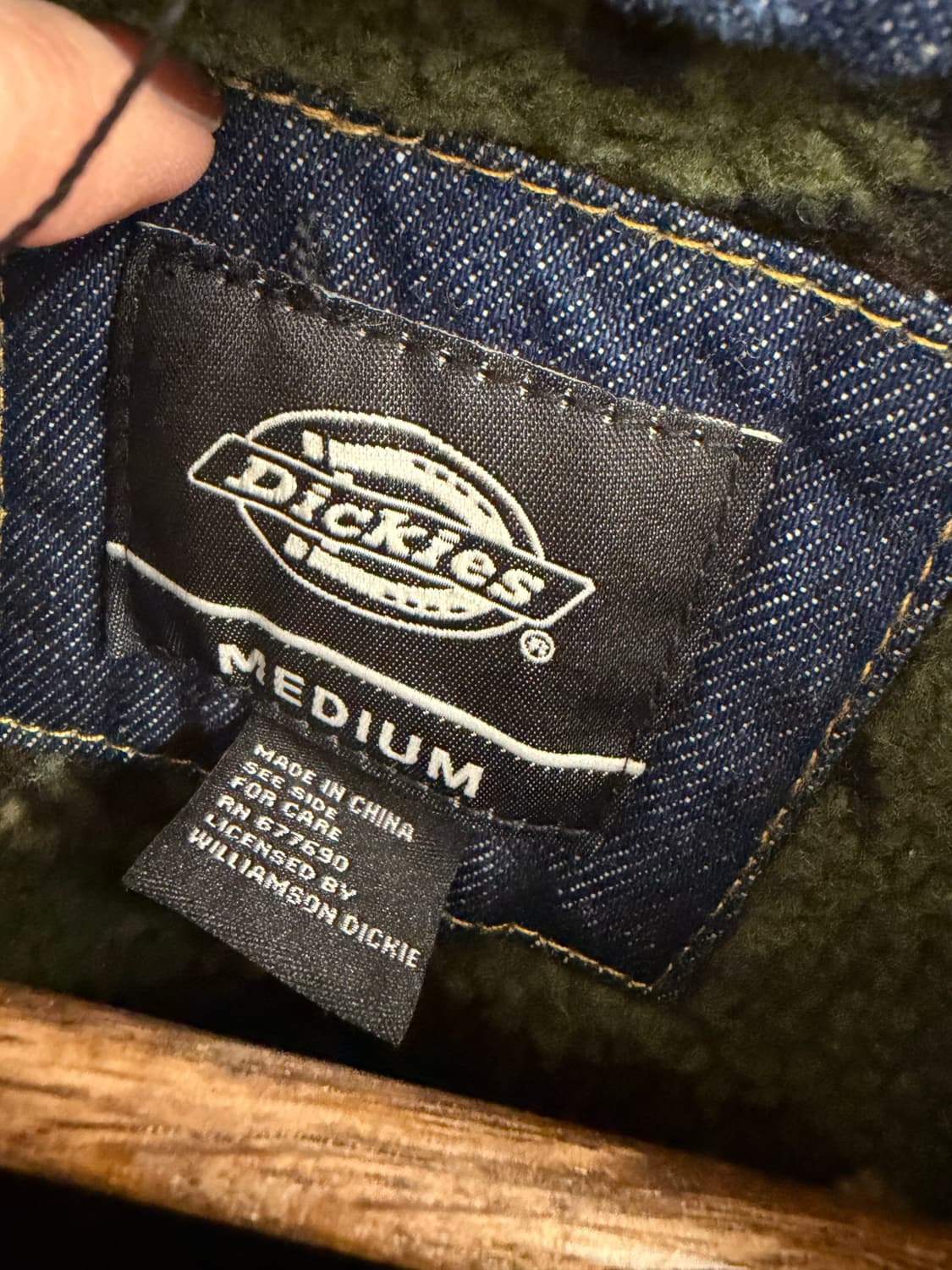 N102. 디키즈 코듀로이 카라 초어자켓 상품이미지2