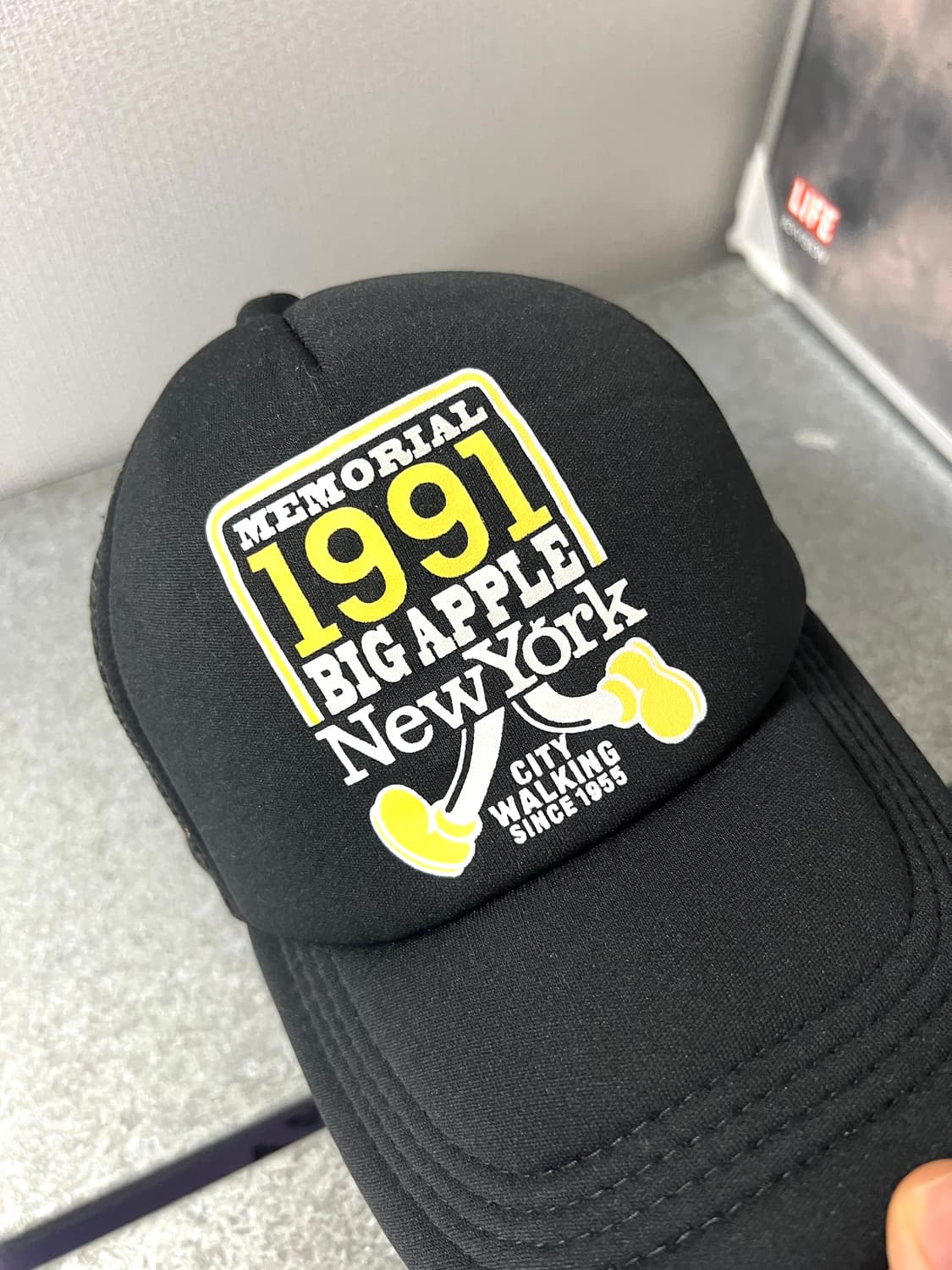 BEAMS-BIG APPLE 1991 MESH CAP  상품이미지4