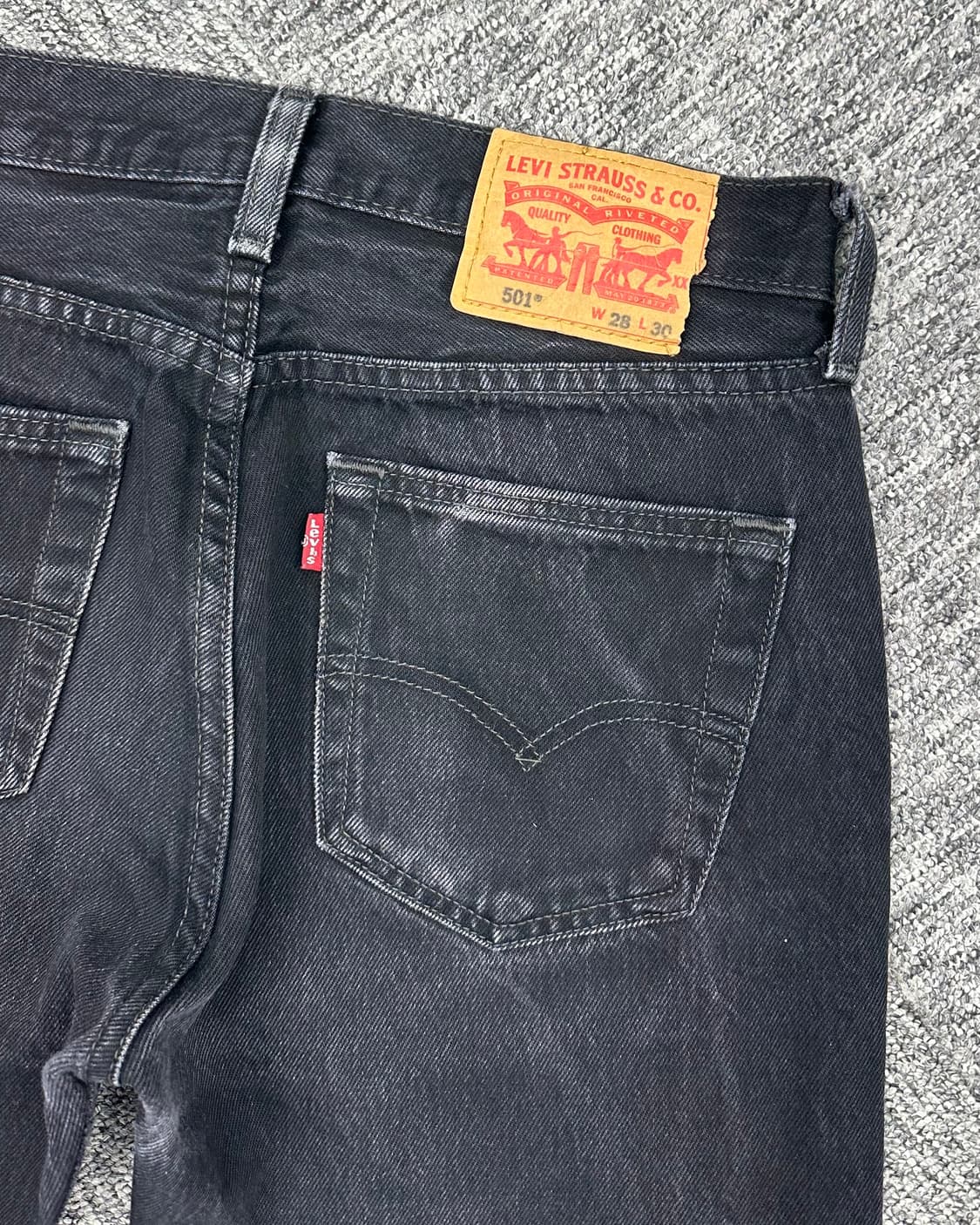 (허단37)00'S 리바이스 501 블랙-M1871 상품이미지8