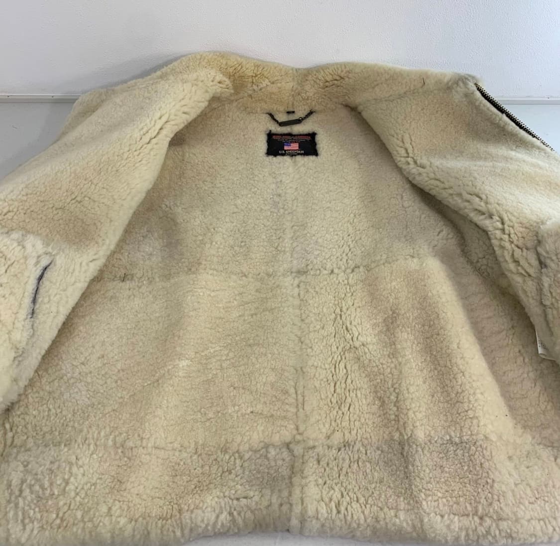 wind armor b-3 빈티지 리얼항공무스탕 상품이미지9