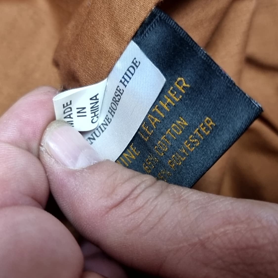 모건 a-2 가죽자켓 말가죽(44) 상품이미지7