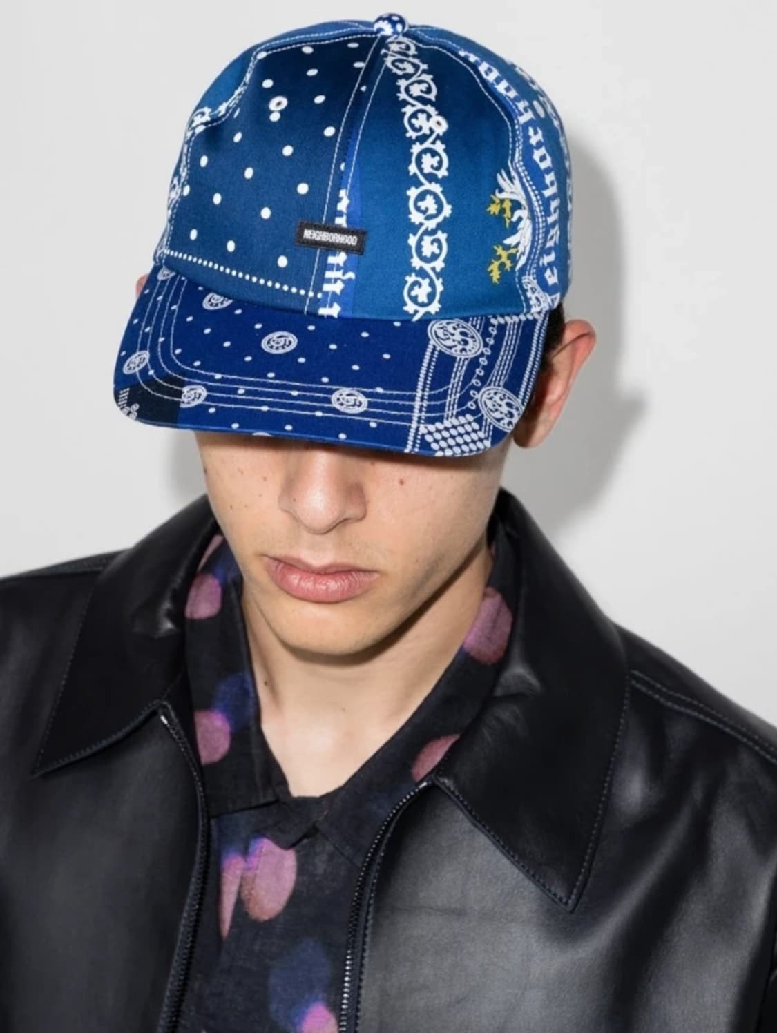 네이버후드 페이즐리 반다나 볼캡 상품이미지4