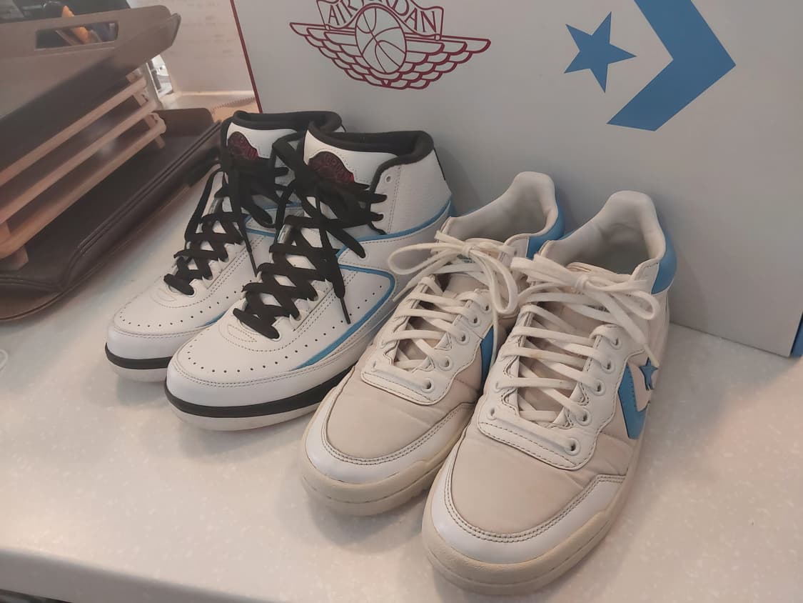 조던2 x 컨버스 팩 Alumini
남성용 250사이즈 2족 상품이미지1