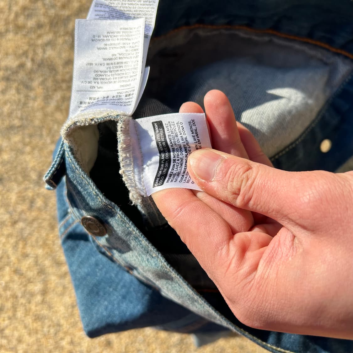 리바이스(Levis) 데님 워크 자켓 상품이미지7