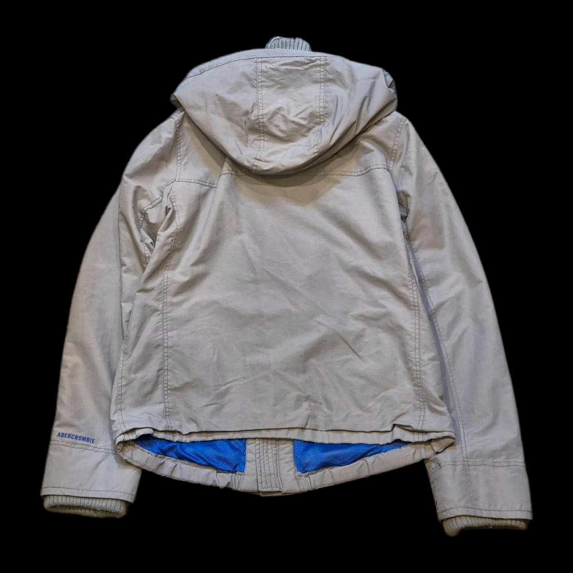 실사이즈-XL(착샷잇음) 아베크롬비 그레이 후드자켓 상품이미지2