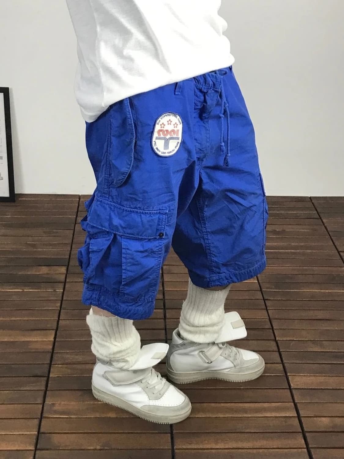 Polo Jeans Co Blue Cargo Shorts 상품이미지1