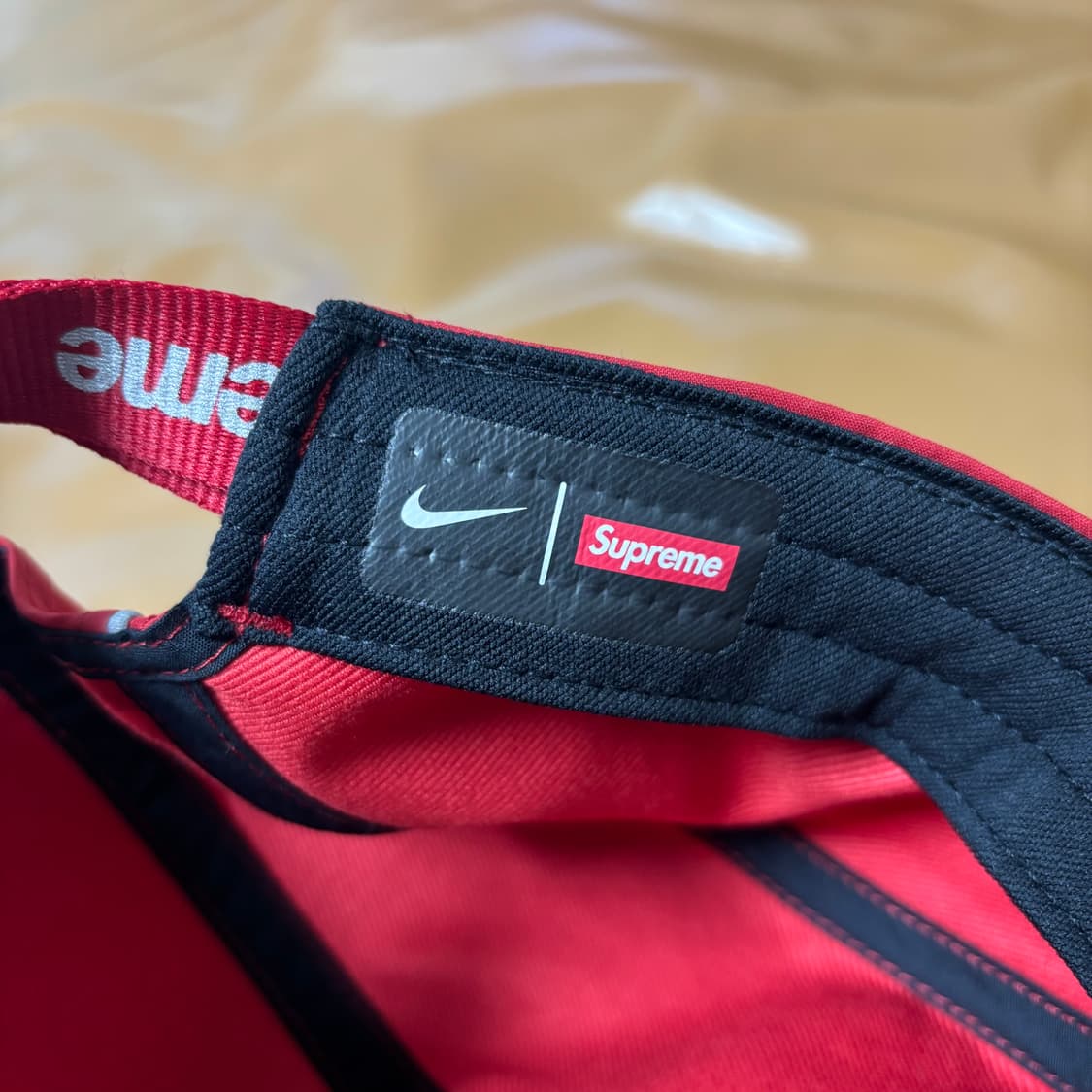 (Supreme x Nike) 슈프림x나이키 에어맥스 레드 캠프캡 모자 상품이미지8