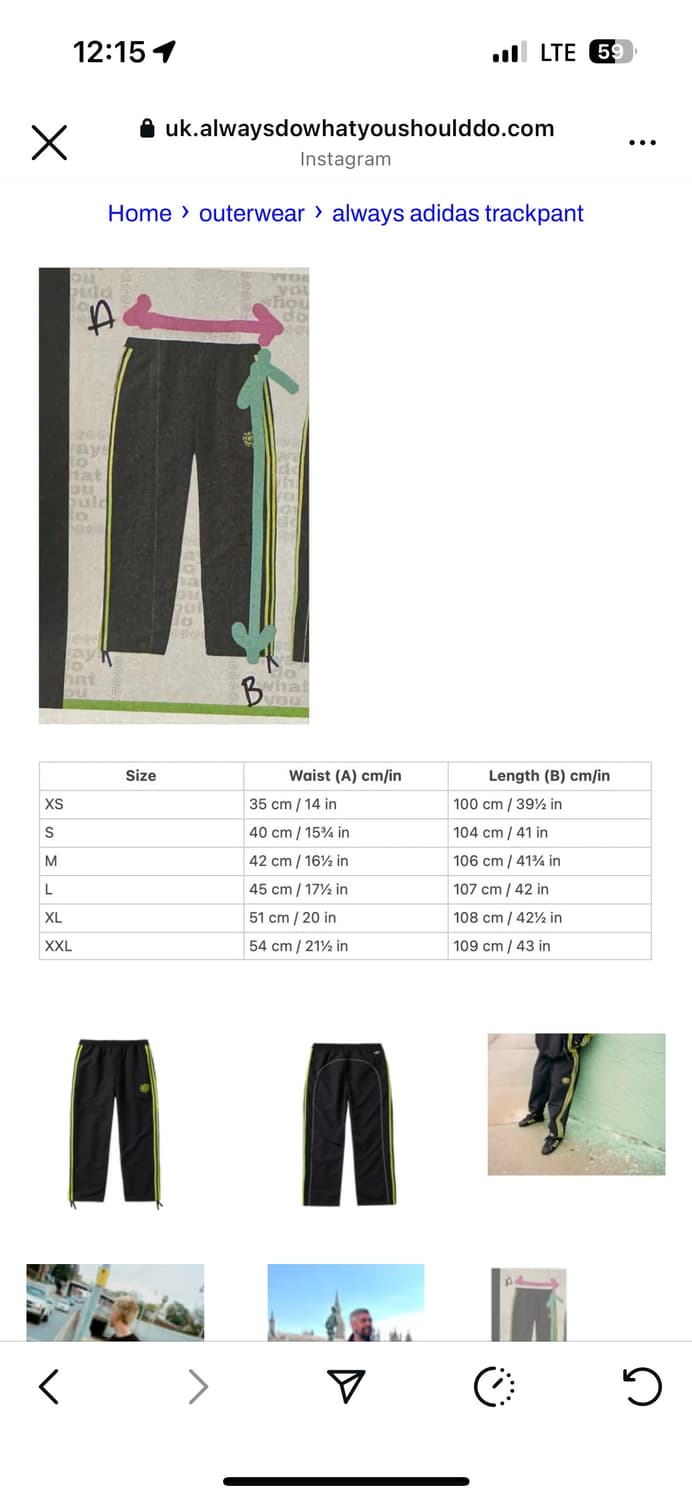 always adidas tranpant XS 상품이미지2