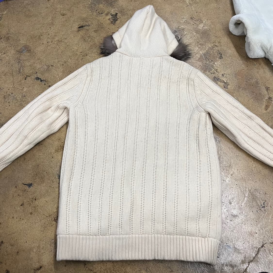 [정품/105] 빈폴 후드 짚업 니트 후드집업 b18 상품이미지4