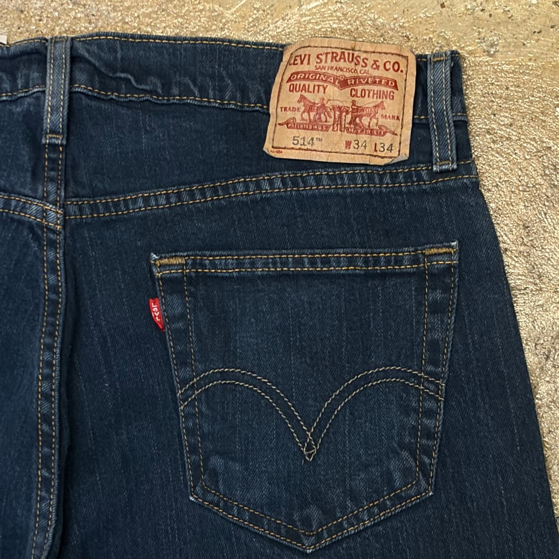 미국 빈티지 리바이스 514 세미 부츠컷 청바지 데님팬츠 상품이미지6
