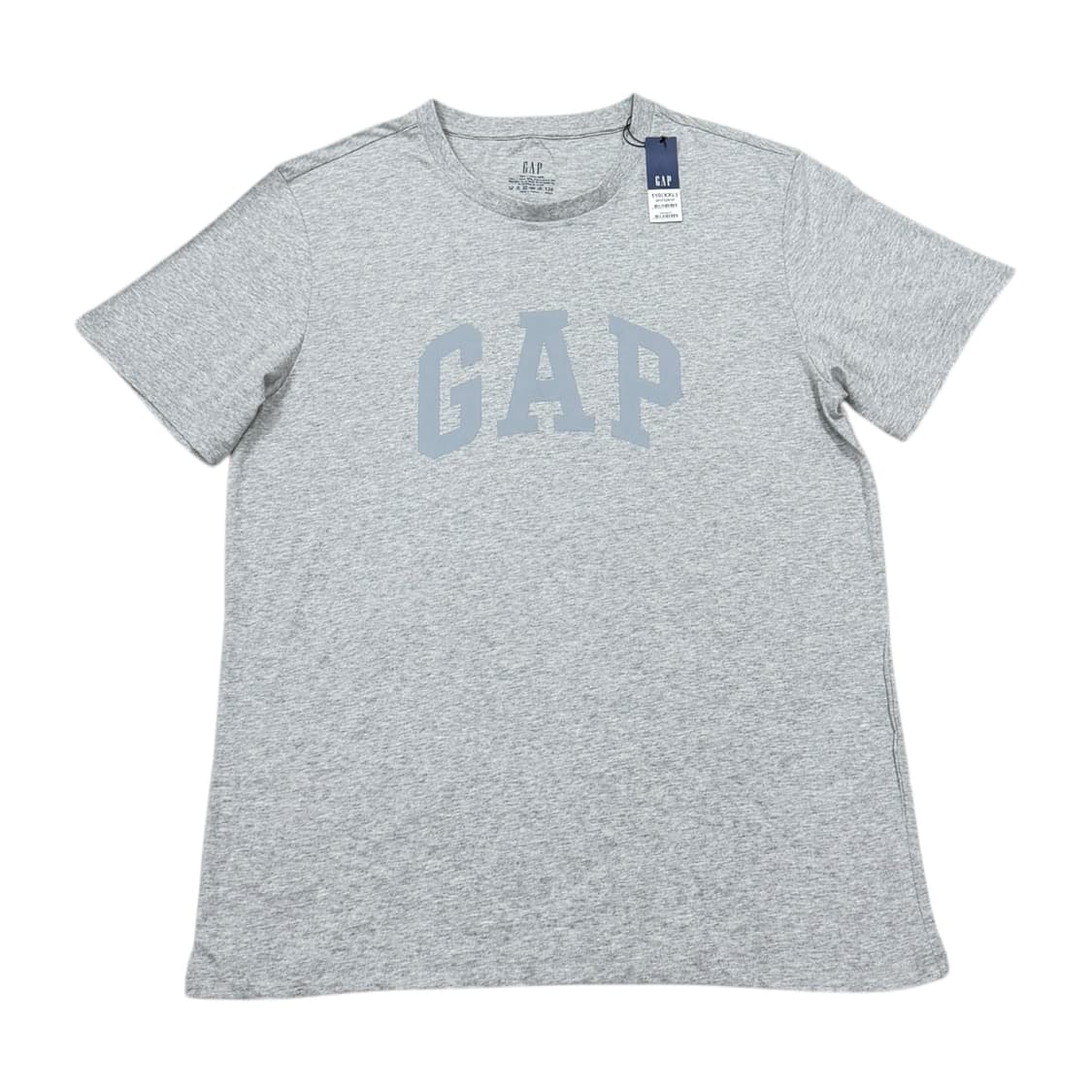 GAP 스펠로고 반팔티 그레이 2XL 110 상품이미지1