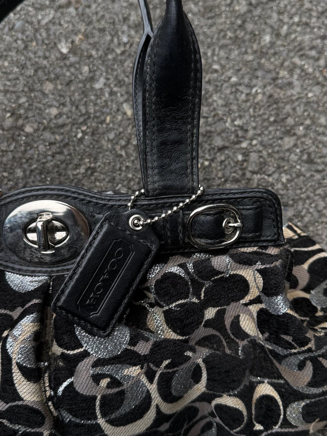Coach Hampton Signature Jacquard Turnl 상품이미지6