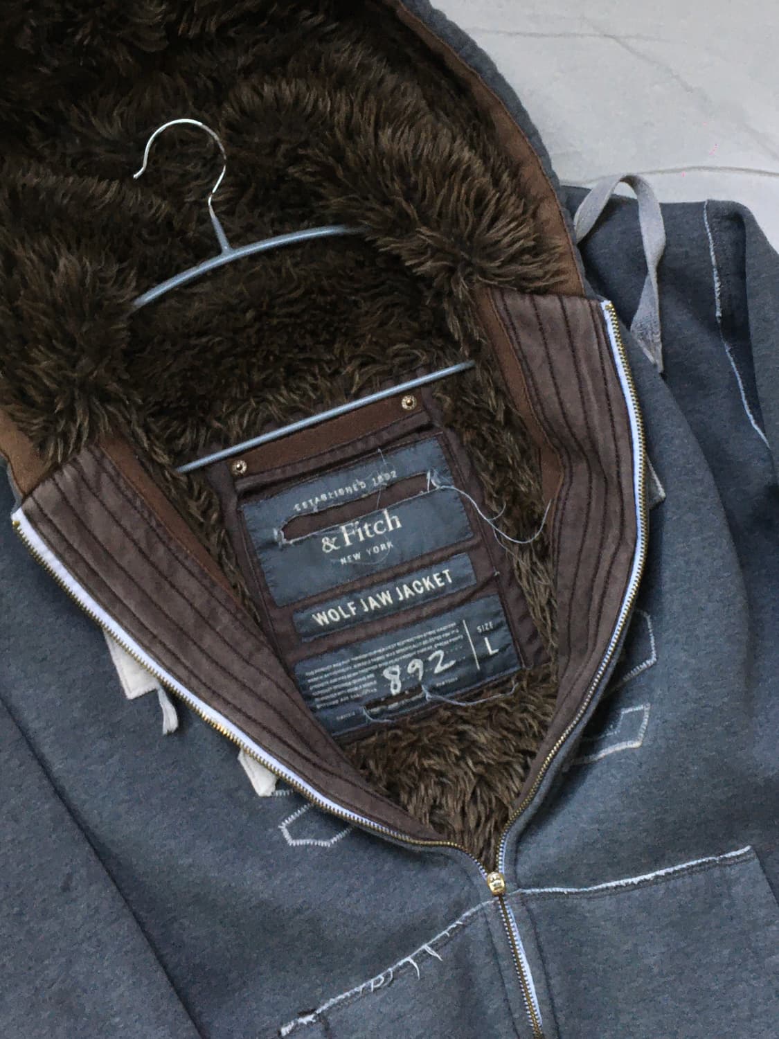 아베크롬비 쉐르파 헤비 후드집업 상품이미지4