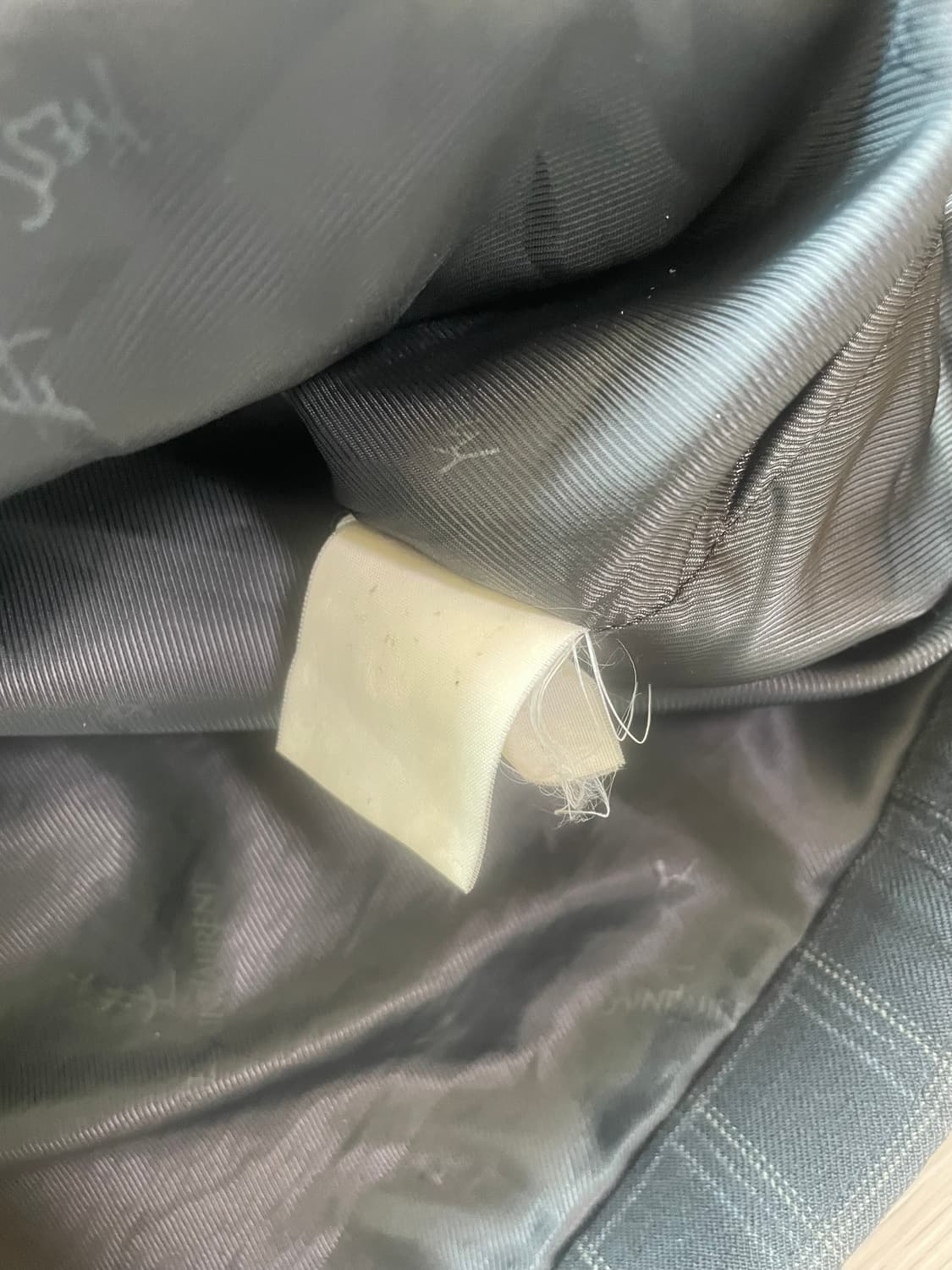 입생로랑 ysl 체크 집업 자켓 100 상품이미지4